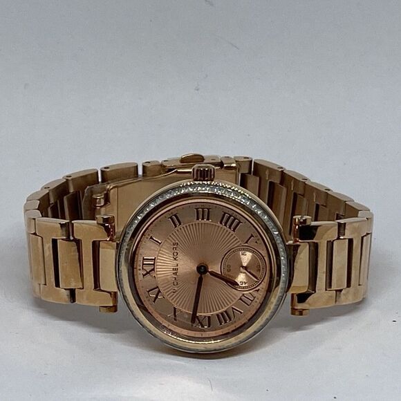 Michael Kors Skylar MK5971 Womens Stainless Steel Analog Dial Quartz Watch JK466 - Picture 7 of 12